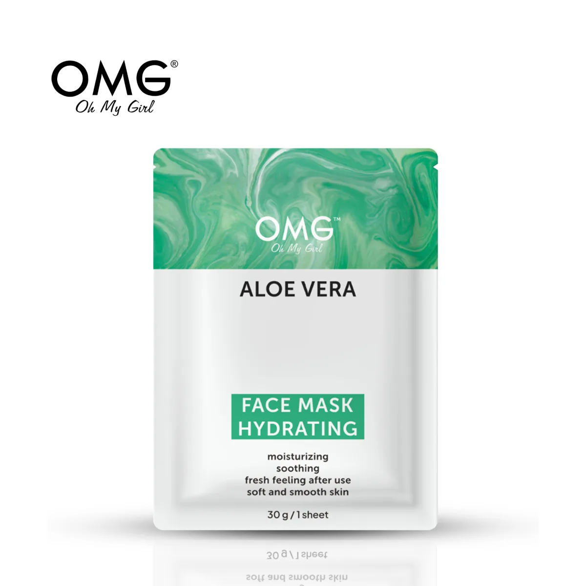 OMG FACE MASK HYDRATING ALOE VERA